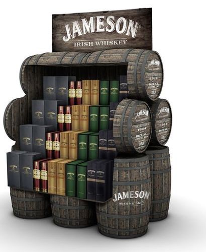 Промо стойка для алкогольной продукции jameson